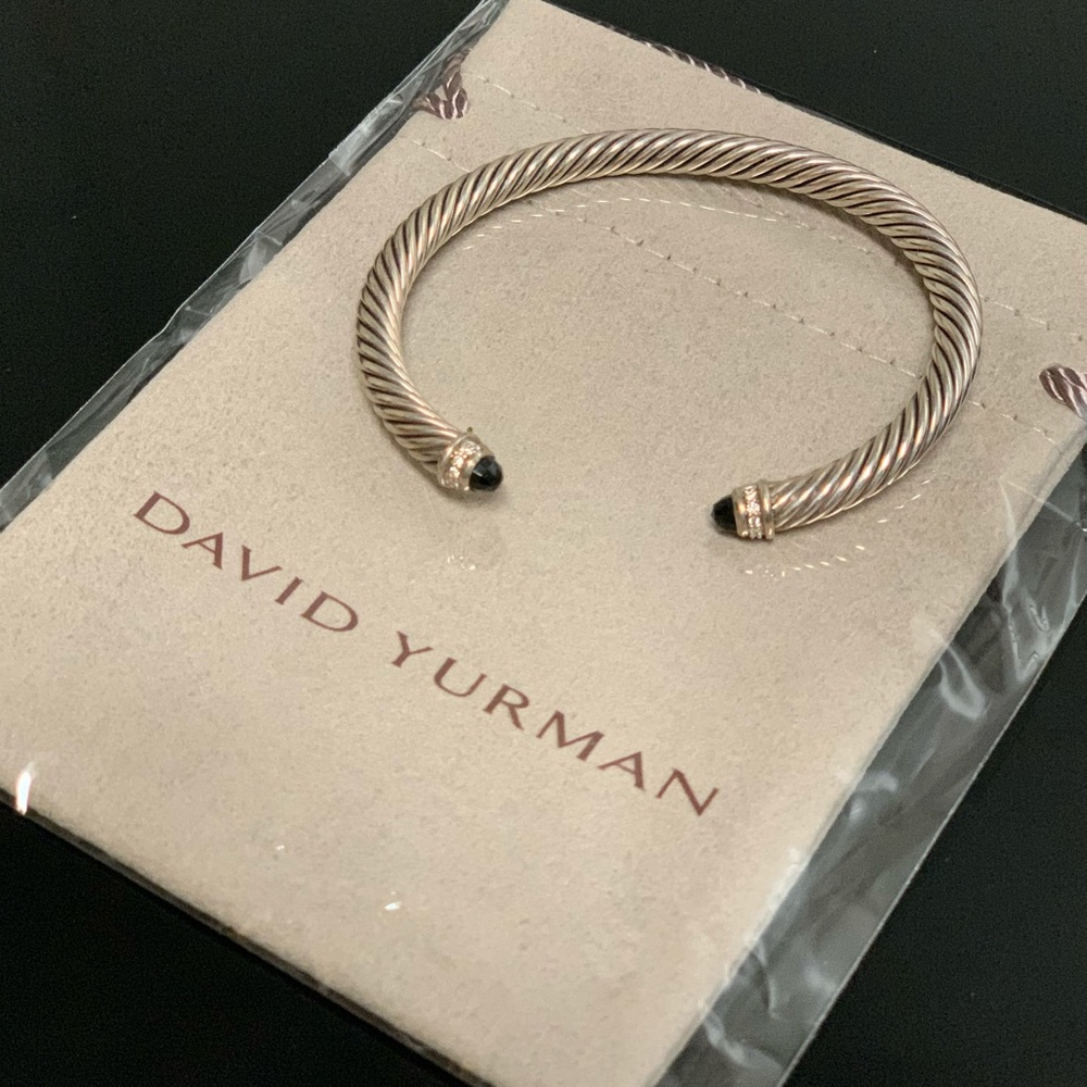 David Yurman
Sterling Silver Cable Classics Bracelet with Gemstones & Diamonds